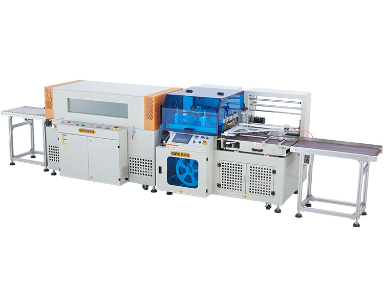 Auto High-Speed Vertical L-Bar Sealer and Shrinking Packaging Machine