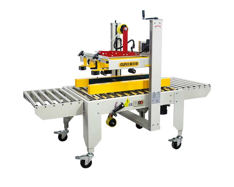 Four direction belt driven carton sealer